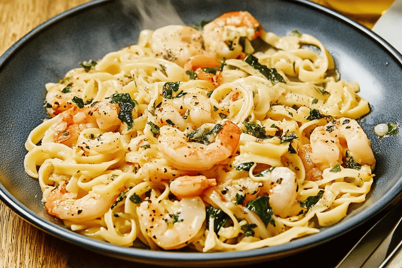 Shrimp Scampi with Pasta