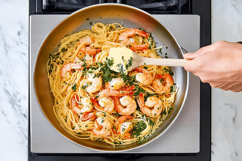 Shrimp Scampi Pasta